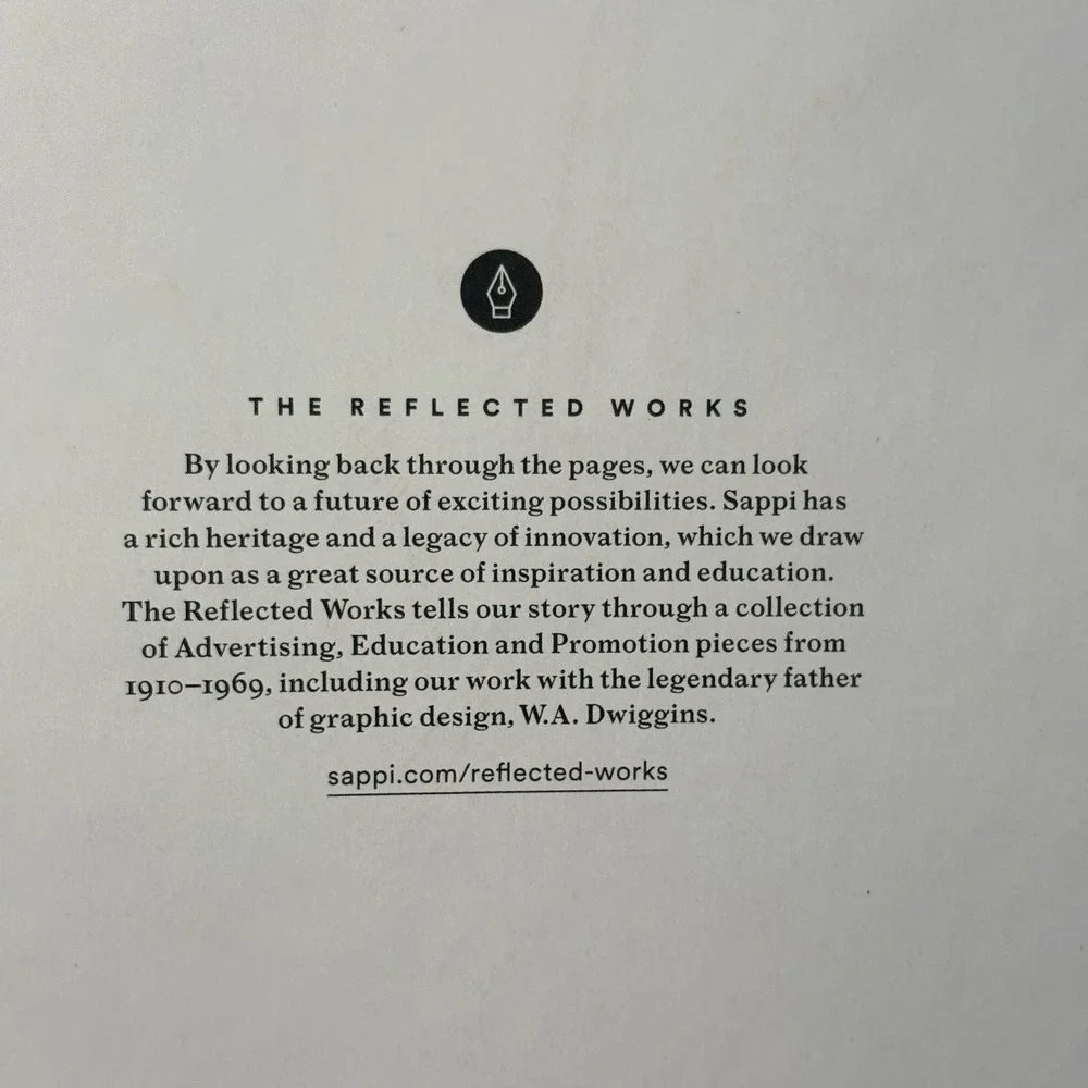 Sappi The Reflected Works WA Dwiggins 12 Blank Card Set Graphic Design History
